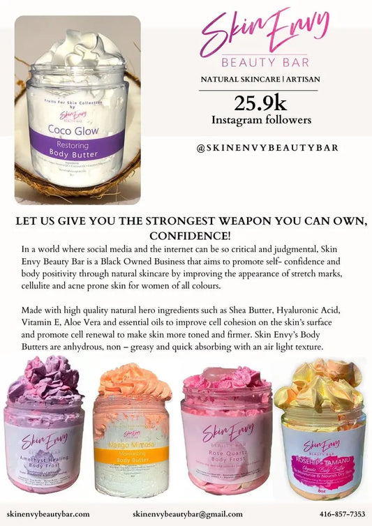 Media kit , skin envy beauty bar