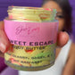 Whipped Body Butter for Dry, Ashy Skin -Deep Hydration Glow| Sweet Escape