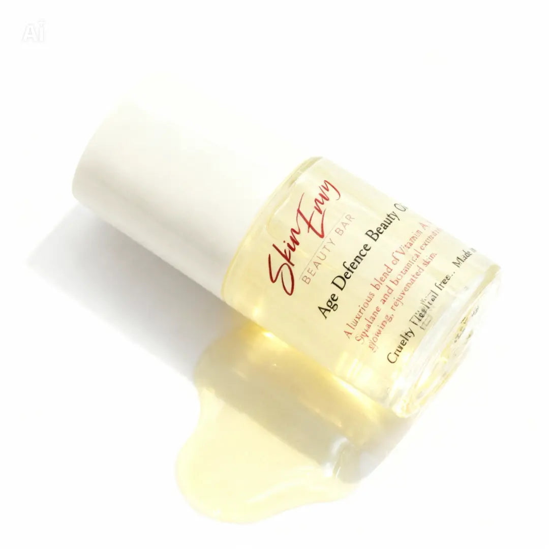 serum bottle face up