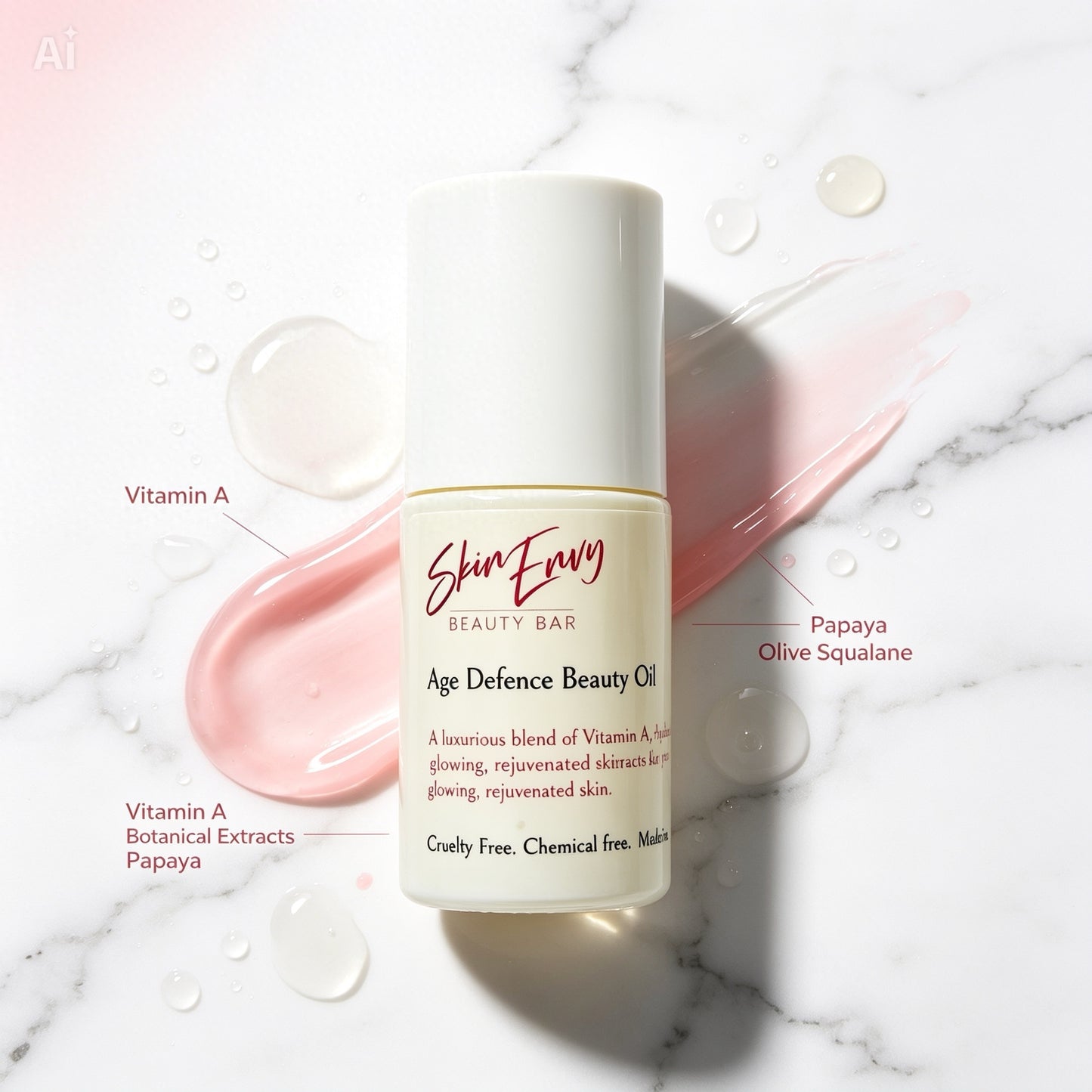 Age Defence Beauty Oil – Retinol Alternative Anti-Aging Serum