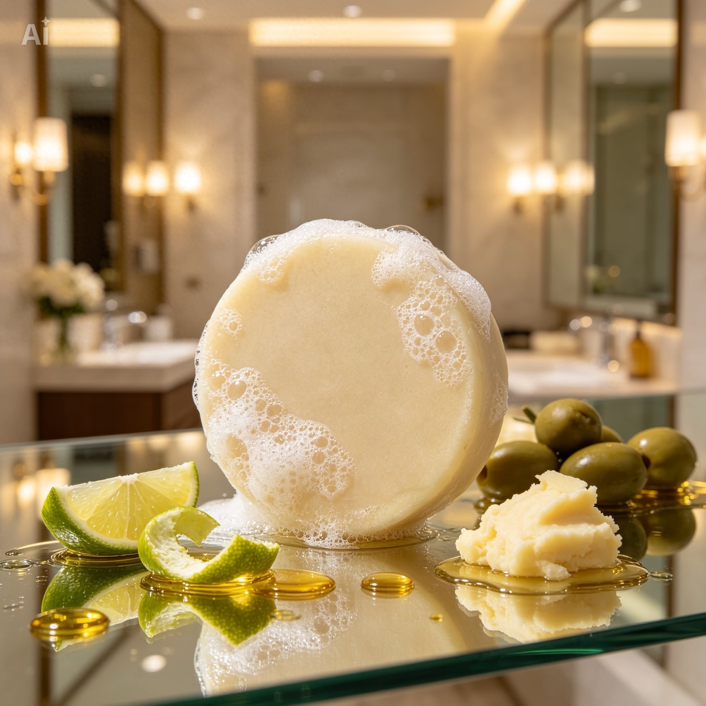 Purifying Lime Peel Facial Cleansing Bar – Refreshes Oily & Dull Skin