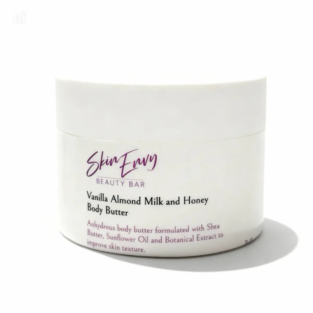 Vanilla Almond Milk and Honey Body Butter - Skin Envy Beauty Bar