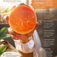 Moisturizing Orange Peel Facial Cleansing Bar – For Dry, Dull & Sensitive Skin