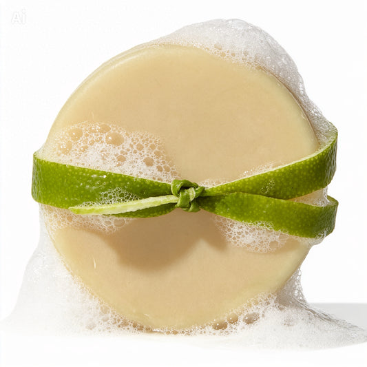 Purifying Lime Peel Facial Cleansing Bar – Refreshes Oily & Dull Skin