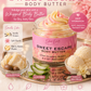 Whipped Body Butter for Dry, Ashy Skin -Deep Hydration Glow| Sweet Escape